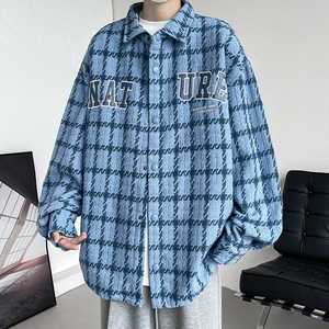1516-3-23105-P80 2024秋季新款小香风衬衫外套男女同款图片