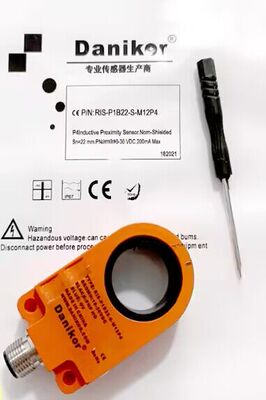 环形 接近开关RIS-P1B22 N1B22 P1B15 N1B15 P1B30 N1B30-S-M12P4