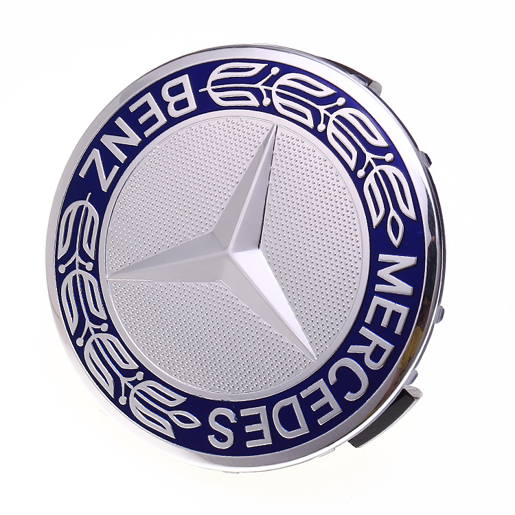奔驰新款R350R300ML350S350GLK300C200E260E300轮毂盖轮胎标志盖