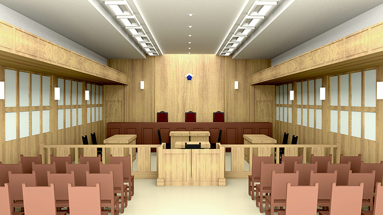 法律室内法官法庭审判室开庭办公室座椅桌椅高清led大屏幕静态图