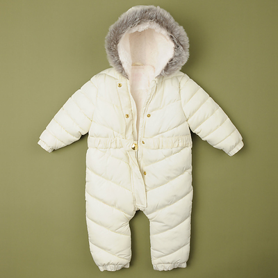 FRED&FLO冬季连体衣爬爬服连帽