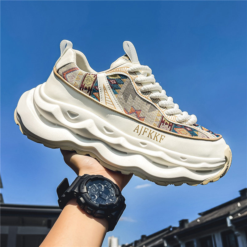 青岛福客来女鞋断码清仓春季男鞋2026新款青少年潮流百搭老爹鞋厚,流行男鞋,老爹鞋,淘宝优惠券,粉丝福利购,淘宝优惠卷