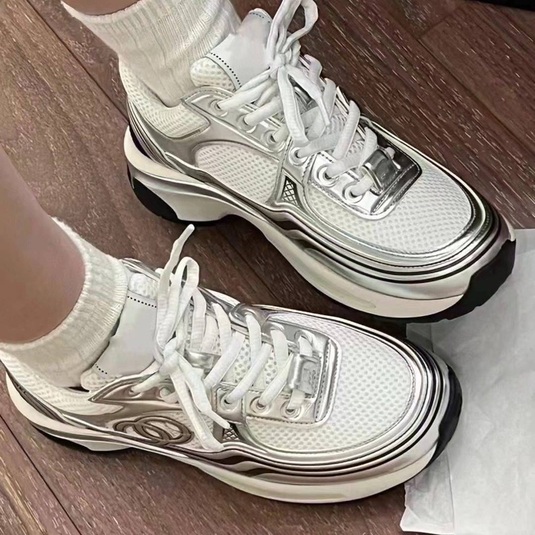 青岛福客来女鞋断码清仓小香风银角大王运动鞋女新款网面百搭低帮,女鞋,老爹鞋,淘宝优惠券,粉丝福利购,淘宝优惠卷