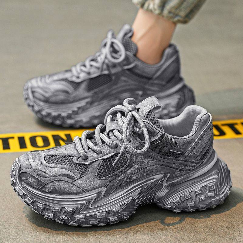 青岛福客来女鞋断码清仓轮胎底做旧老爹鞋男秋季新款厚底增高复古,女鞋,老爹鞋,淘宝优惠券,粉丝福利购,淘宝优惠卷