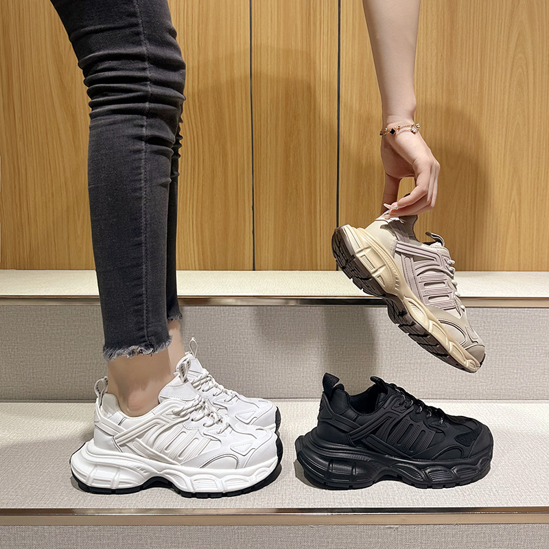 青岛福客来鞋业代工厂特价清仓欧洲站网红老爹鞋女ins潮秋季新款