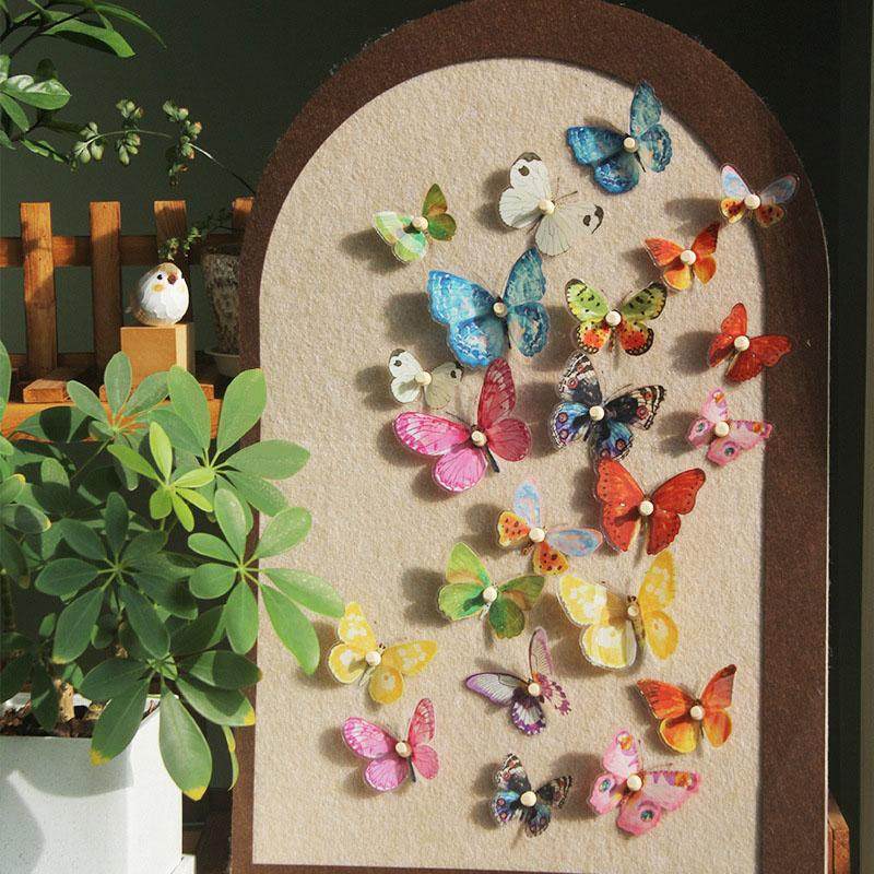 24只装水彩蝴蝶教室黑板报装饰品冰箱贴墙贴节庆婚房Butterflies,节庆用品/礼品,节日装扮用品,淘宝优惠券,粉丝福利购,淘宝优惠卷