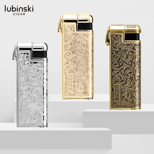 LUBINSKI鲁宾斯基与BIGBEN大班联名款 烟斗打火机带压棒侧出火