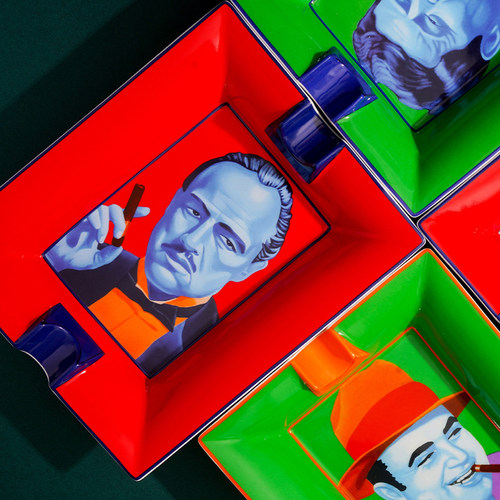 siglo当代艺术家合力雪茄烟灰缸