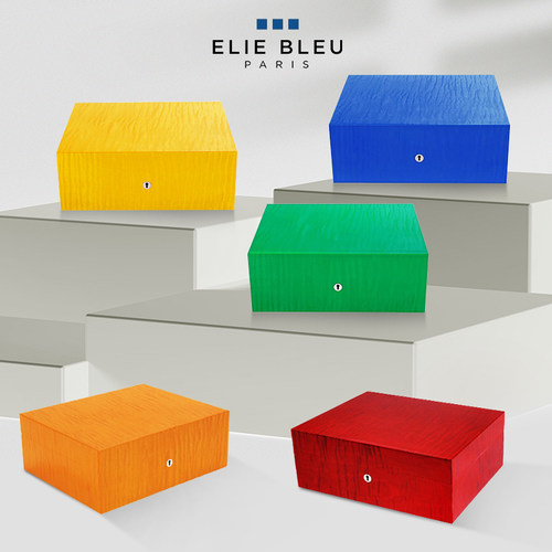 ElieBleu雪松木雪茄盒保湿盒