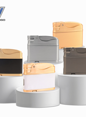 美国VERTIGO雪茄打火机VINTAGE系列复古风可充气大气仓带雪茄钻