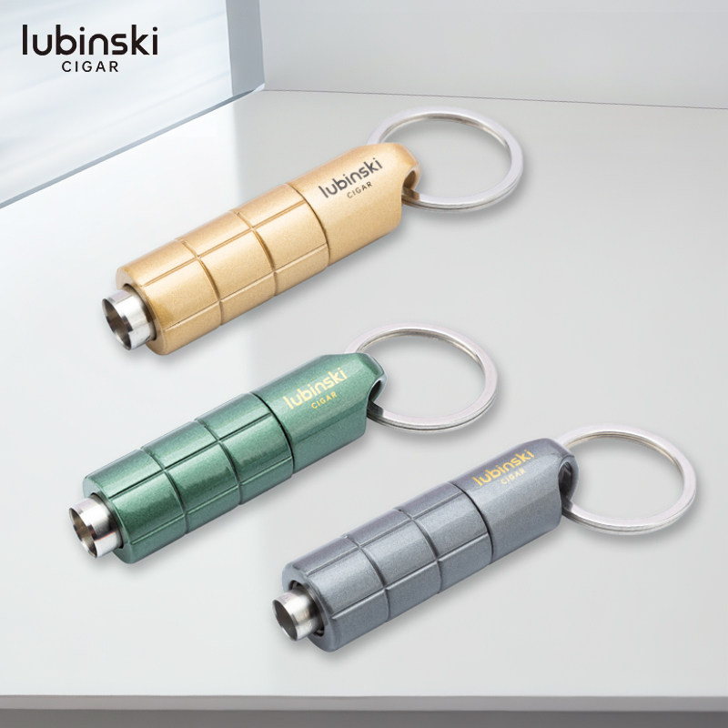 Lubinski鲁宾斯基雪茄打孔器双尺寸二合一多功能便携雪茄钻