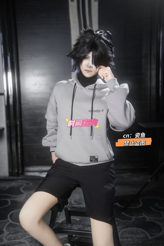 现货时间煮衣男装cos第五人格泡泡袖囚徒电竞卢卡cosplay游戏服