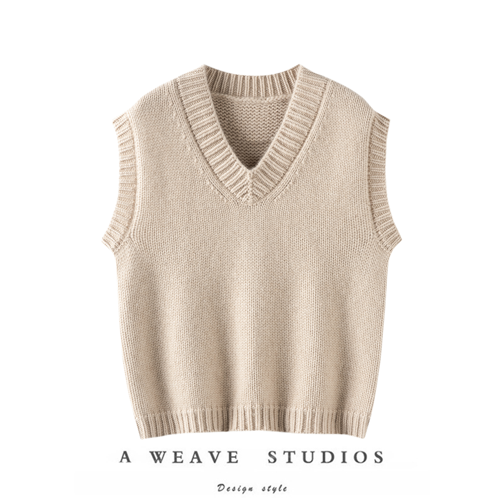 萨琪尼无袖出错羊绒背心