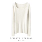 纯羊绒毛衣打底衫 这版 多色羊绒衫 女圆领修身 我沦陷了 随便搭配