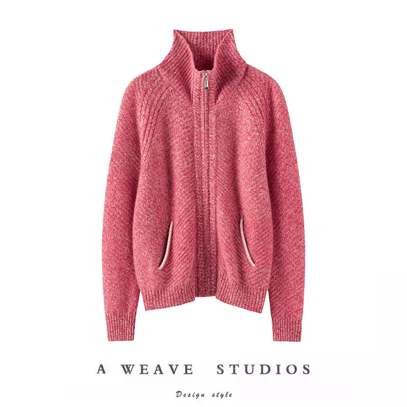 惊喜连连！2025秋冬新款100%纯山羊绒毛衣针织开衫气质百搭外套女,女装/女士精品,羊绒衫,淘宝优惠券,粉丝福利购,淘宝优惠卷