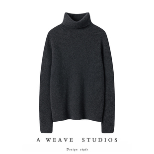 好看静静欣赏！加厚高领100%山羊绒衫女纯羊绒毛衣针织打底衫新款