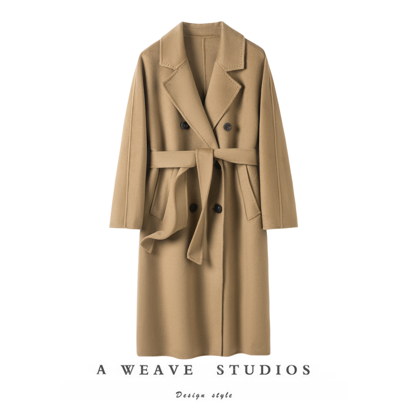 SQN官方正品 镇店封神之作:大衣天花板100%山羊绒 经典101801大衣