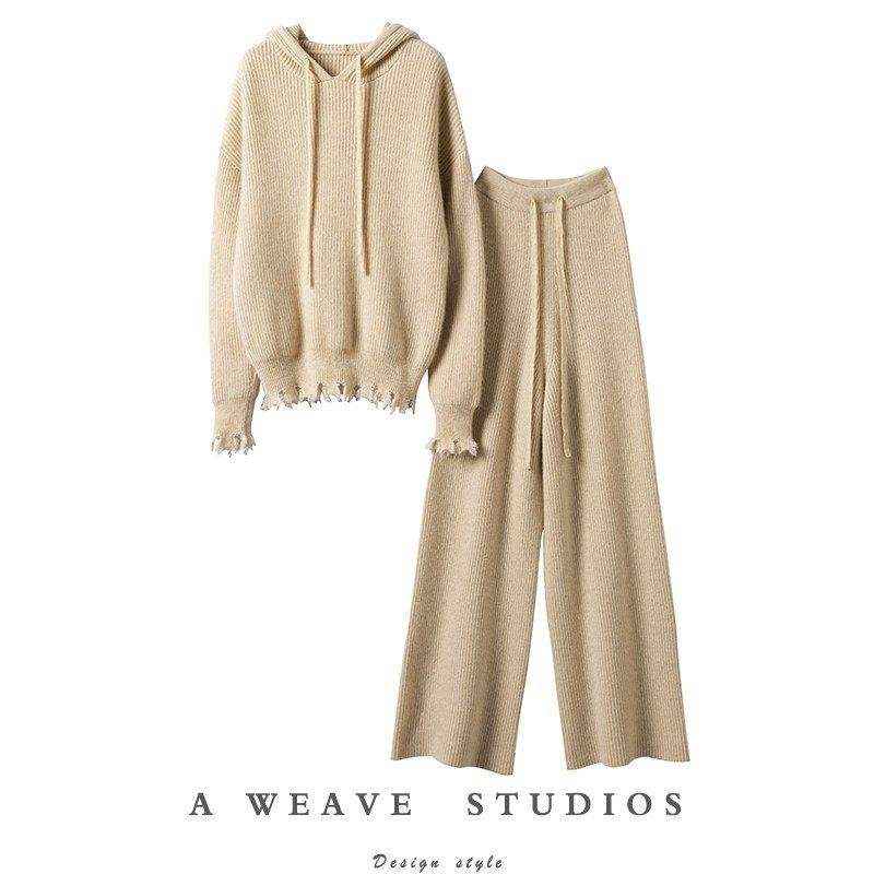 意大利~奢！重磅1000克！连帽羊绒衫女卫衣羊绒裤女外穿羊绒套装,女装/女士精品,羊绒衫,淘宝优惠券,粉丝福利购,淘宝优惠卷