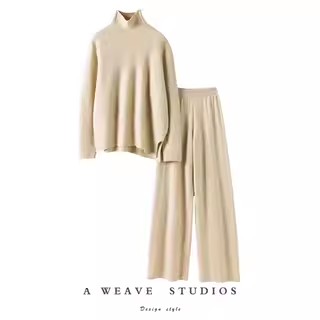 狂爱推荐！爱了~羊绒衫女纯羊绒裤子女外穿阔腿裤羊绒套装女毛衣,女装/女士精品,羊绒衫,淘宝优惠券,粉丝福利购,淘宝优惠卷