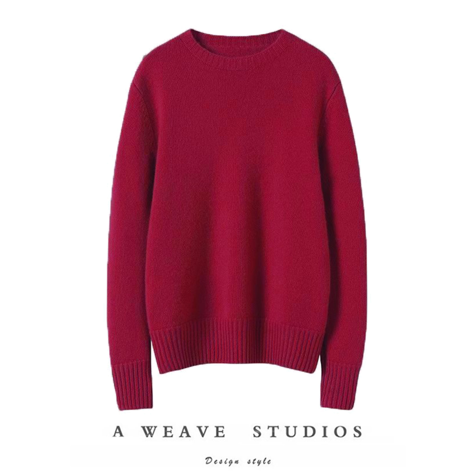 版型太美！高端加厚羊绒衫100纯羊绒女毛衣圆领打底衫秋冬,女装/女士精品,羊绒衫,淘宝优惠券,粉丝福利购,淘宝优惠卷