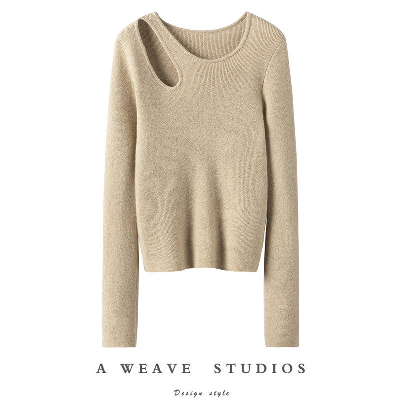 格外的喜爱~前镂空羊绒衫女纯羊绒毛衣圆领宽松薄款秋冬,女装/女士精品,羊绒衫,淘宝优惠券,粉丝福利购,淘宝优惠卷