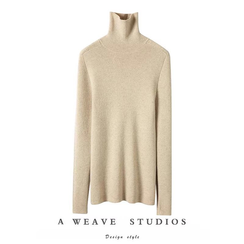 精致日常赴约！高领羊绒衫女套头修身纯羊绒毛衣针织打底衫秋冬,女装/女士精品,羊绒衫,淘宝优惠券,粉丝福利购,淘宝优惠卷