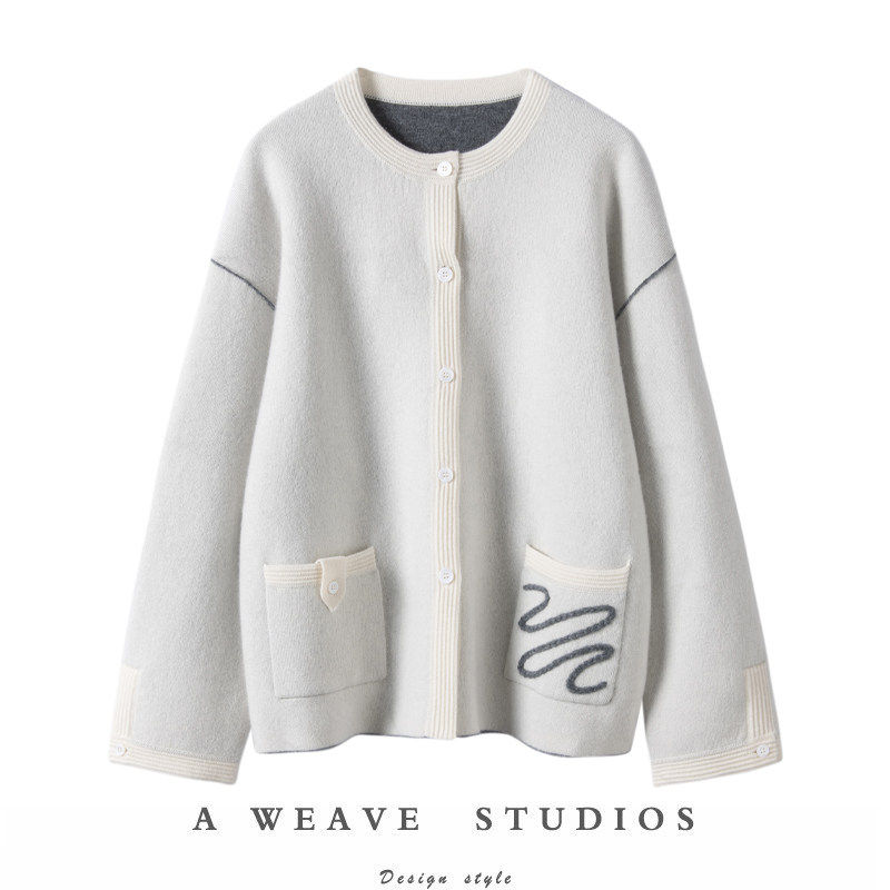 萨琪尼“舒适好搭”100%纯山羊绒立体针织羊绒背心/开衫两件套,女装/女士精品,羊绒衫,淘宝优惠券,粉丝福利购,淘宝优惠卷