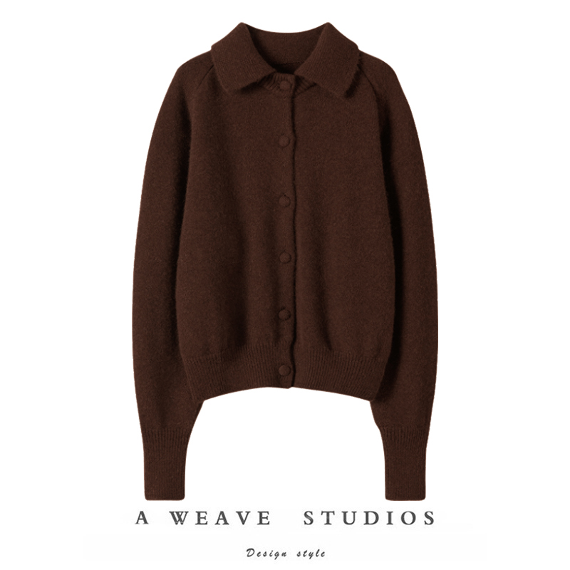 新款日系宽松外穿针织开衫