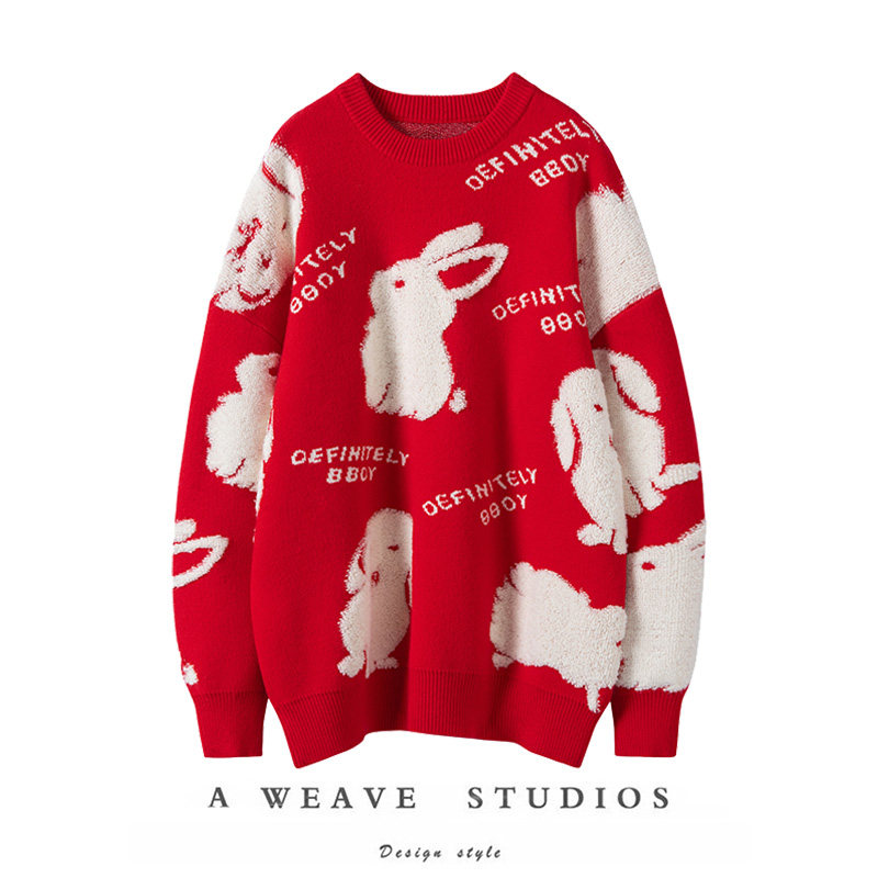 偏爱的个人私藏！纯山羊绒衫女提花兔圆领宽松休闲羊绒针织毛衣,女装/女士精品,羊绒衫,淘宝优惠券,粉丝福利购,淘宝优惠卷