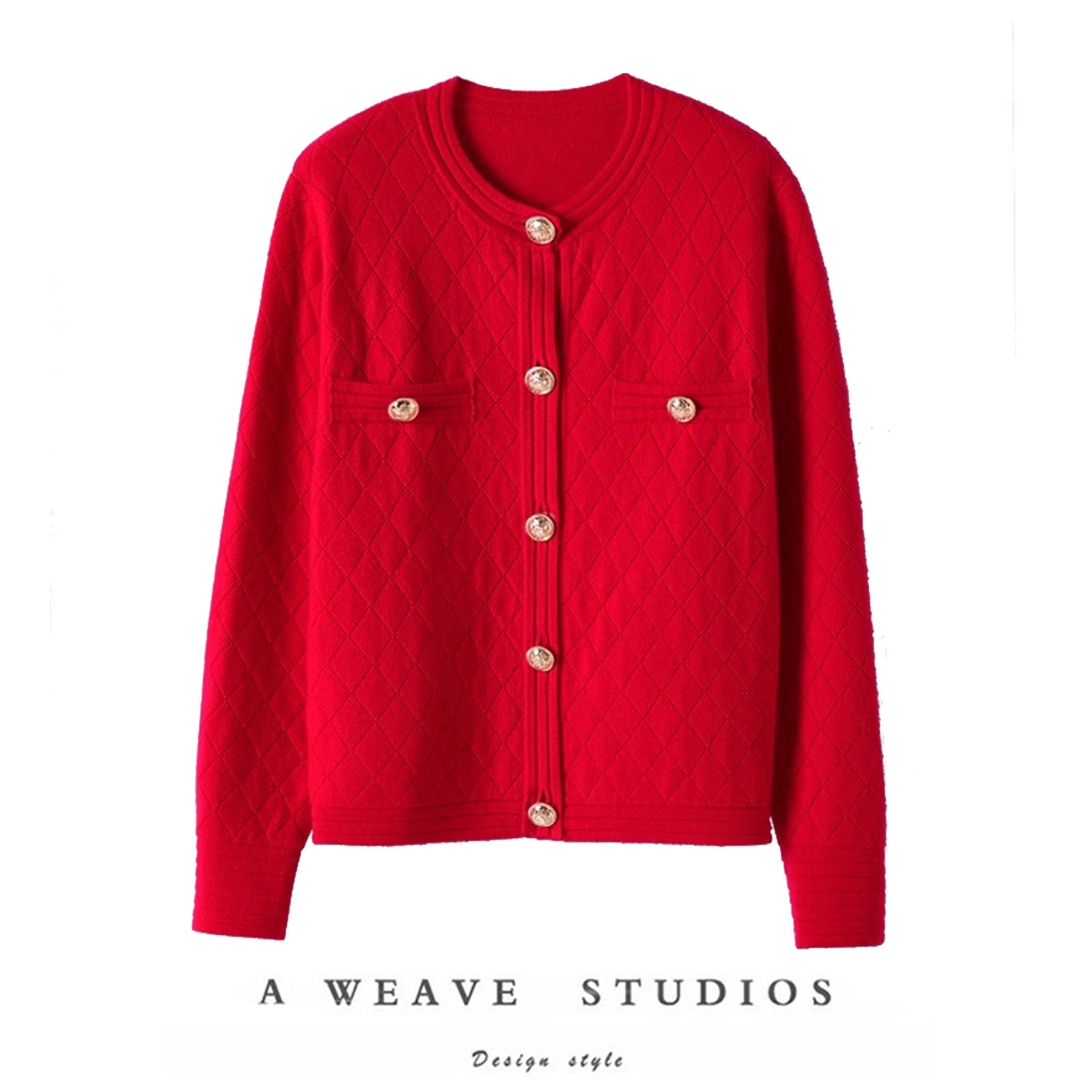 萨琪尼官方正品！显瘦圆领金扣短款羊绒开衫女纯羊绒衫毛衣外套,女装/女士精品,羊绒衫,淘宝优惠券,粉丝福利购,淘宝优惠卷