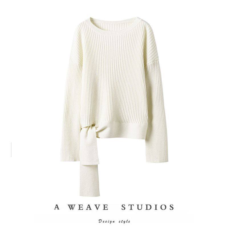 时尚名片~加厚圆领羊绒衫女纯羊绒底摆系带羊绒毛衣宽松,女装/女士精品,羊绒衫,淘宝优惠券,粉丝福利购,淘宝优惠卷