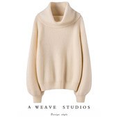 女高领25款 贵气有质感 100%纯山羊绒衫 针织毛衣加厚翻领保暖