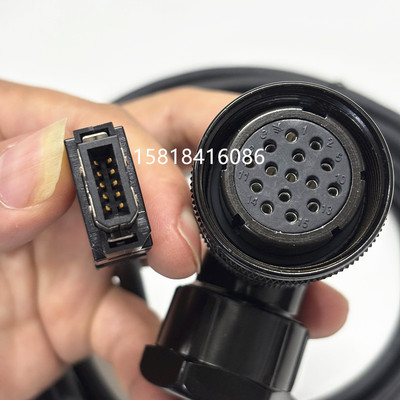 原装伊莱斯编码器线 ELESY ESDB-115AEC ESDA电机反馈线信号线