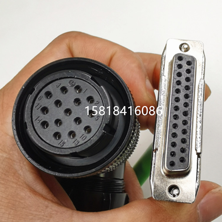 西门子V60伺服电机编码器连接线