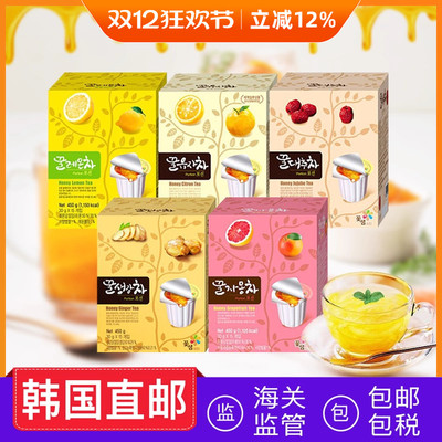 韩国花泉生姜蜂蜜柚子茶