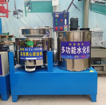 食用油精炼离心过滤机水化滤油组合一体机食品级不锈钢菜籽油除渣