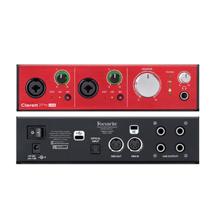 Focusrite福克斯特Clarett+ 2Pre/4Pre/8Pre USB声卡 Octopre话放