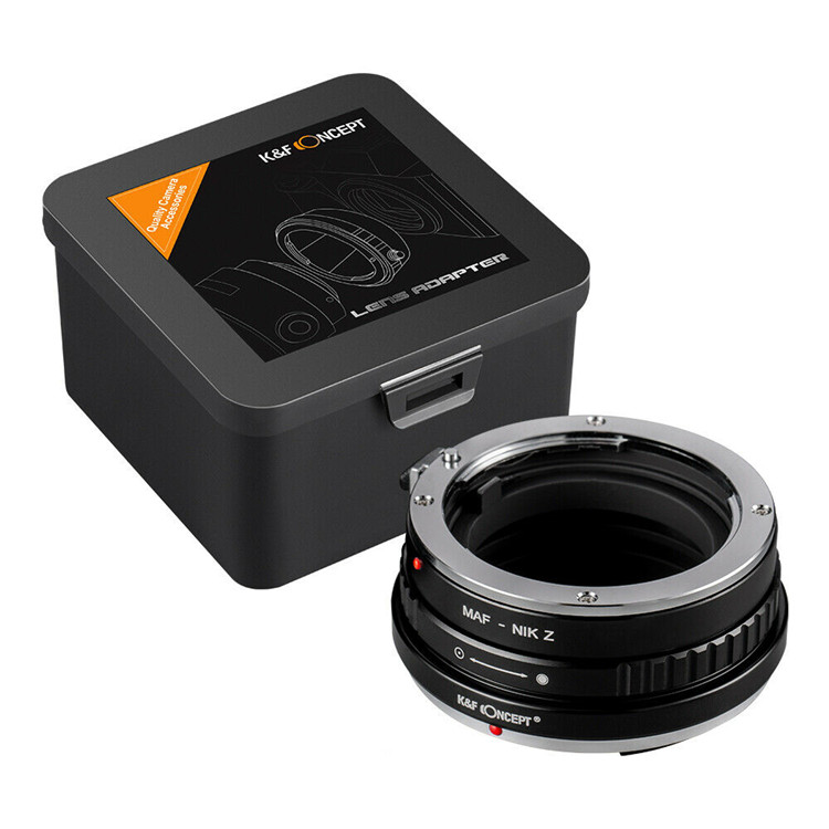 美能达AF镜头转接尼康Z口转接环适用于MAF-Z62 Z50 Z72 Z9转接环