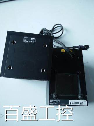 原装拆机keyence ca-dxw5a同轴光源 白色光 12v 大理现货功能包好