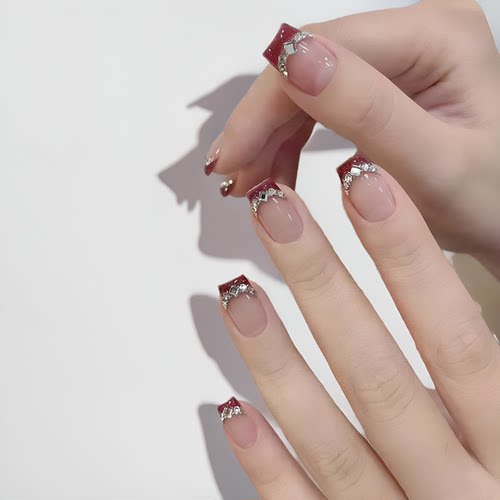 网红成品日式kira手工假指甲贴片