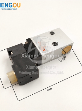 海德堡印刷机配件CD102 CD74 XL75飞达电磁阀侧阀气缸A1.184.0020
