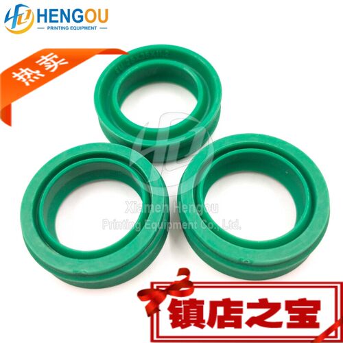 进口高品质气缸活塞密封圈防尘两用气封聚氨酯油封 EU 25*35*11.2