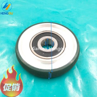 高宝KBA105 142 162飞达进纸轮 压纸轮走纸轮 高宝印刷机配件胶轮