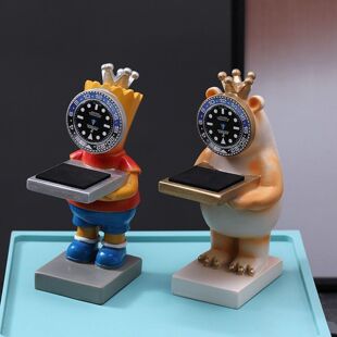 放手表的托架手表展示架创意太空人宇航员表托智能儿童柜台首饰手