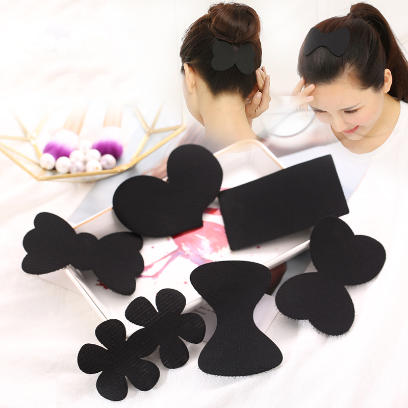 韩版黑色大号儿童女士头顶发饰