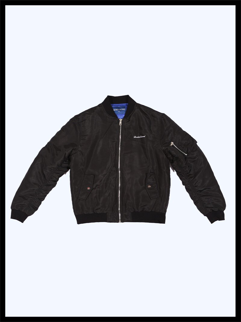 BROKENSWORD液态飞行员夹克男女