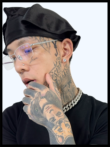 Kygosunglass Dragon Limited Европейский и американский хип -хоп хип -хоп хип -хоп Свена чистый титановый полуфреймбалы могут быть оснащены близким видением