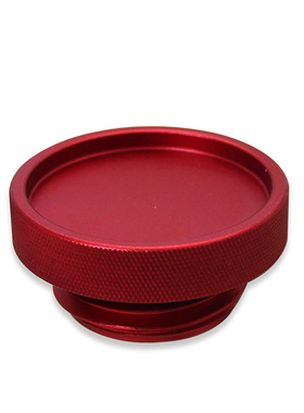 高性能加油盖圆形适用于斯巴鲁FRS BRZ WRX STI 红色 黑色