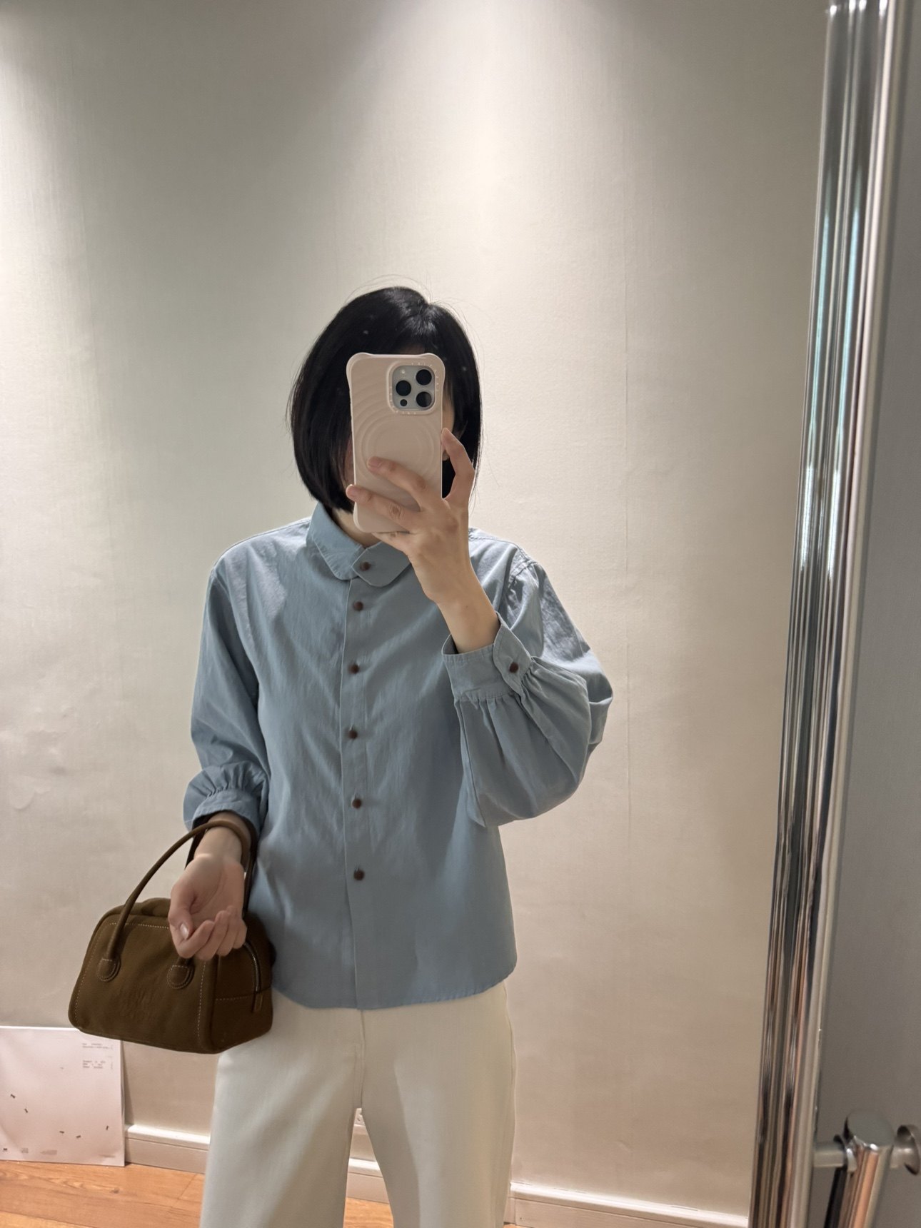 wenlustore早春新款文艺复古磨毛纯棉娃娃领长袖衬衫女,女装/女士精品,衬衫,淘宝优惠券,粉丝福利购,淘宝优惠卷