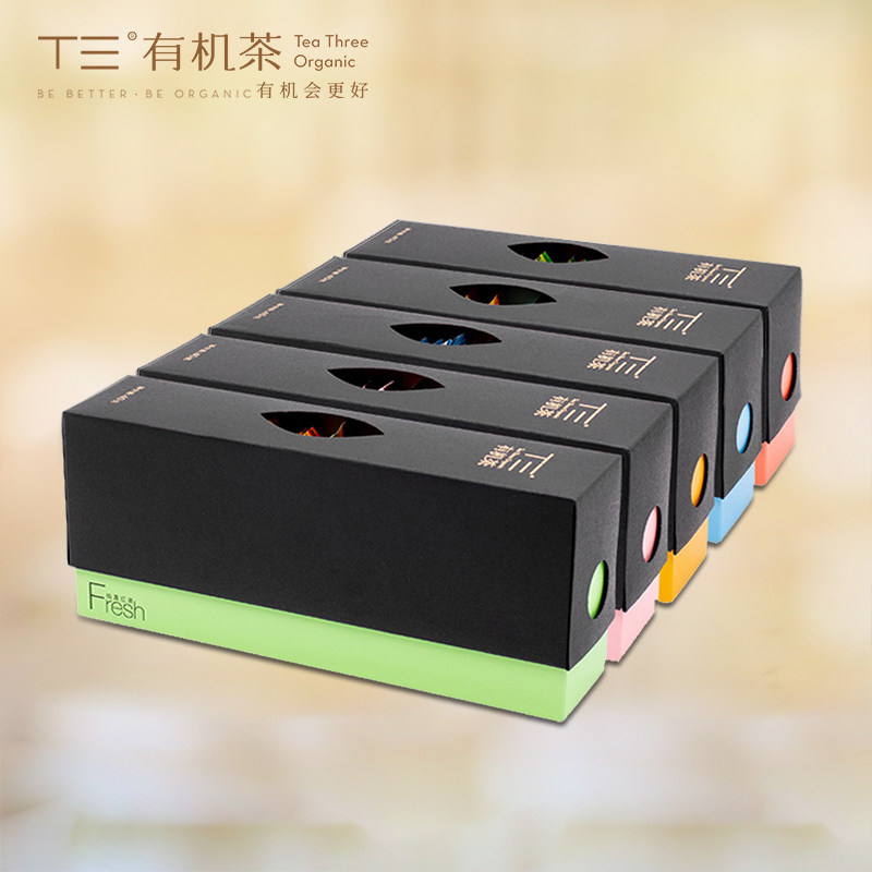 t三有机茶 英德红茶原叶三角袋泡红茶包商务办公用茶冷泡茶 100包